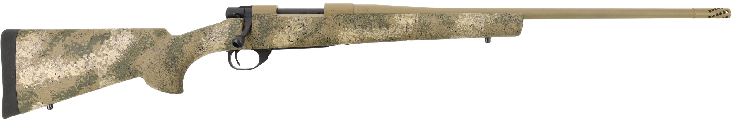 Howa M1500 Fence Line 25 Creedmoor 22" 5rd Prairie Reaper Camo Rifle