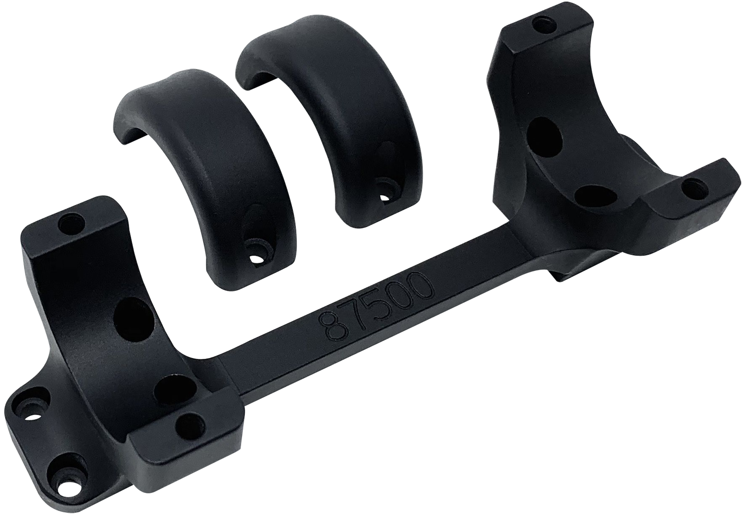 DNZ 87500 Game Reaper Scope Mount/Ring Combo Matte Black 30mm Tube, Fits X-Bolt Short Action Rifle, High Rings
