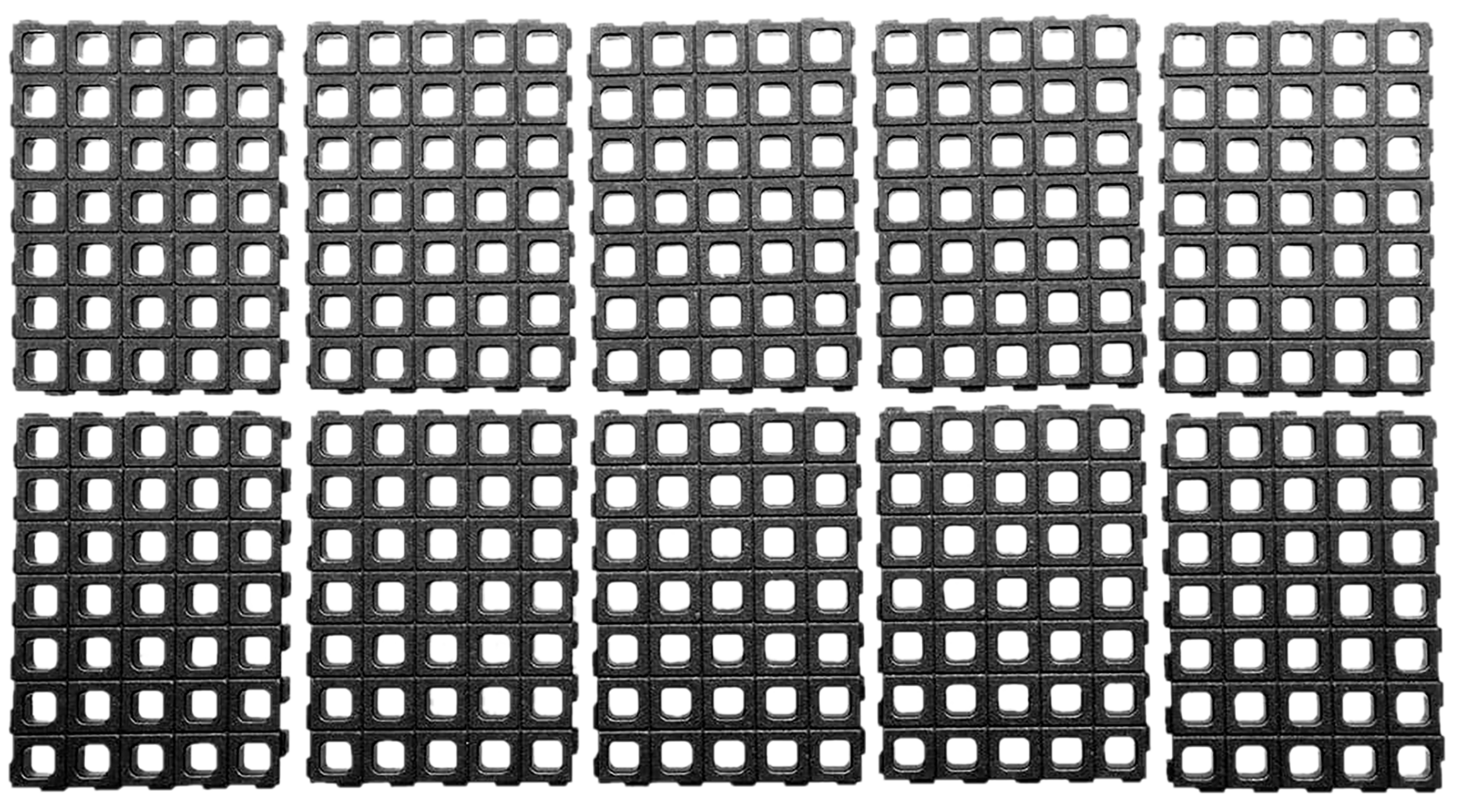Magpul MAG1501-BLK DAKA Grid Organizer Black Polypropylene