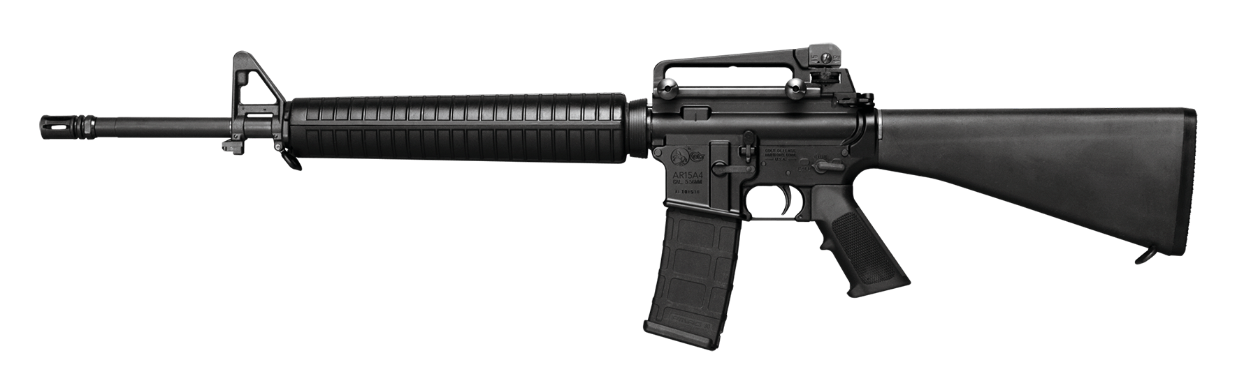 Colt Mfg AR15A4 A4  5.56x45mm NATO 30+1 20" Black Chrome Moly Vanadium Barrel, Black Receiver, Black A2 Fixed Stock Black Polymer Grip