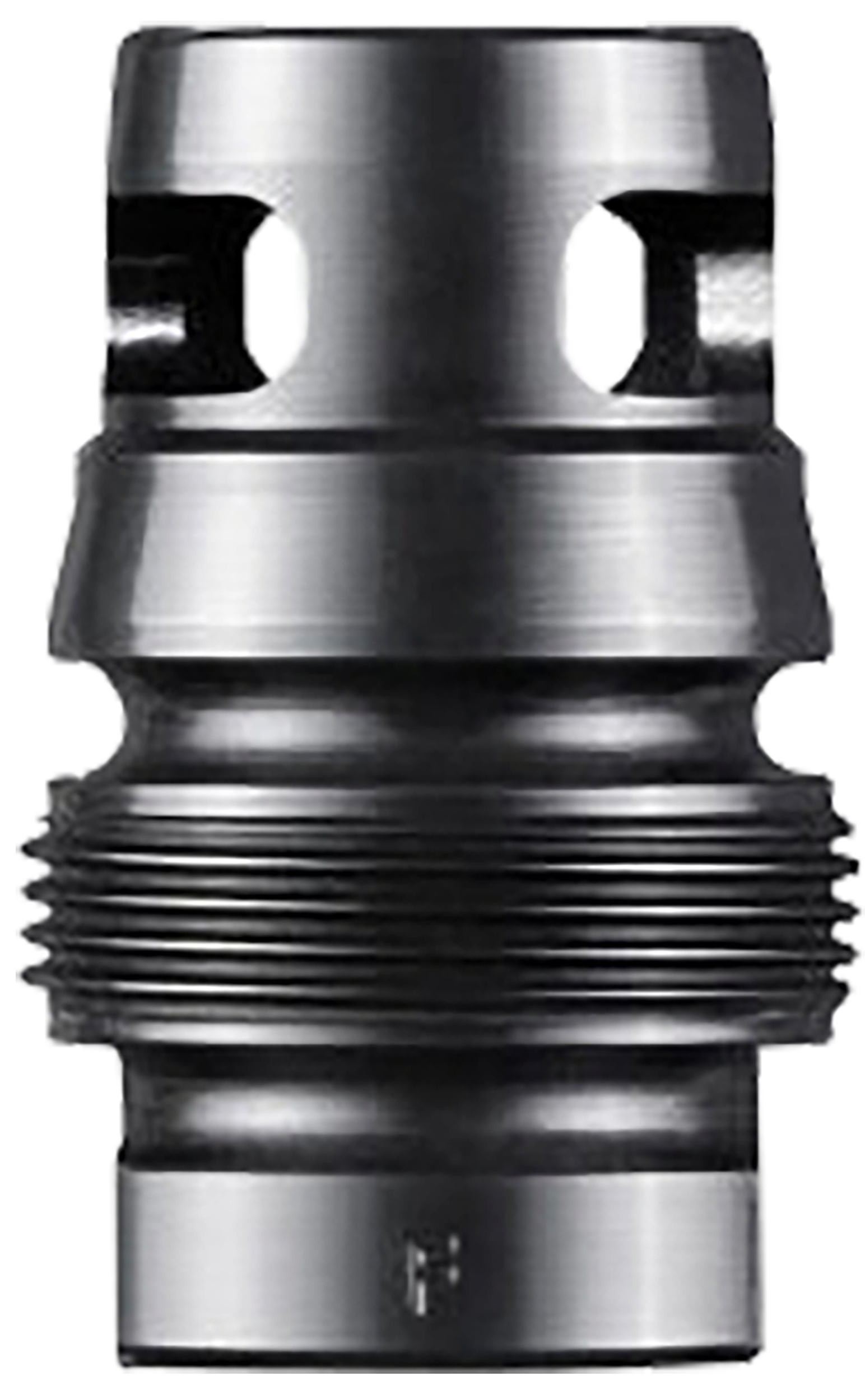 Dead Air DA125 Xeno Wee Brake Black Nitride 4140 HT Alloy Steel 1/2"-28 Threads 9mm