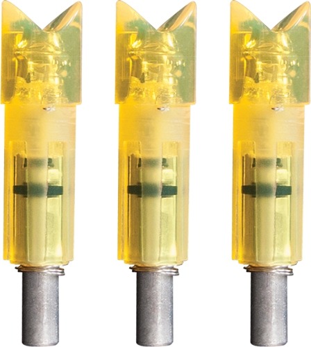 LUMENOK LIGHTED NOCK XBOW HD ORANGE CRESCENT EASTON 3PK