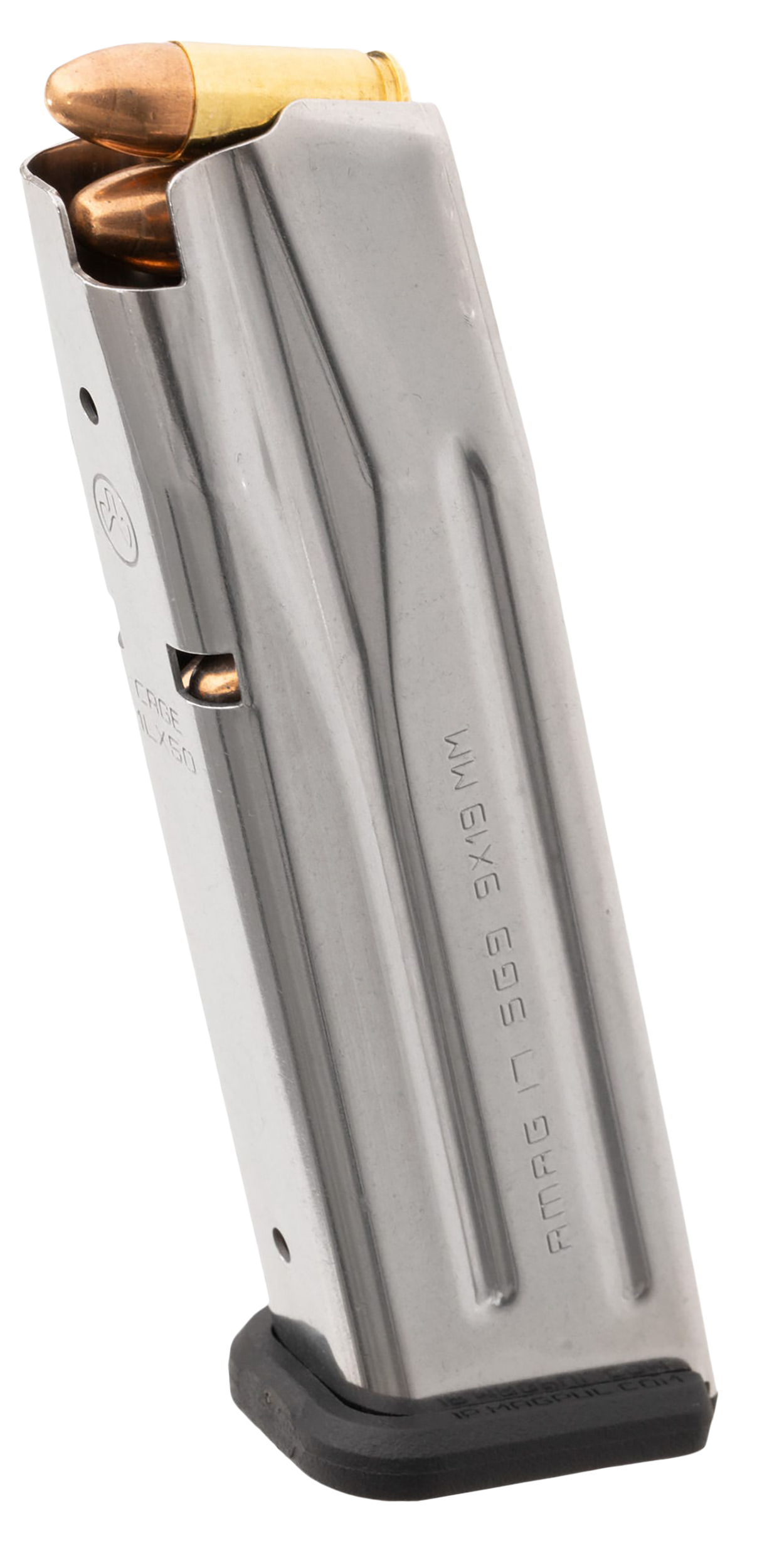 Magpul MAG1331SST P320 SG9 17rd 9mm Fits Sig P320/M17/M18 Compatible w/ Full Size/Compact/Sub-Compact Stainless Steel