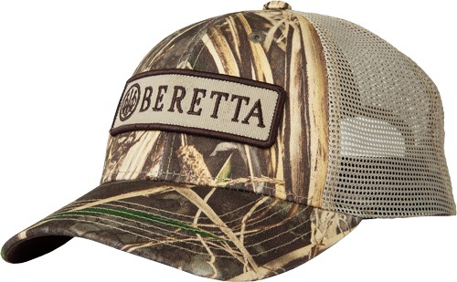 BERETTA CAP PATCH TRUCKER RECT PATCH MESH BACK RT MAX-7!