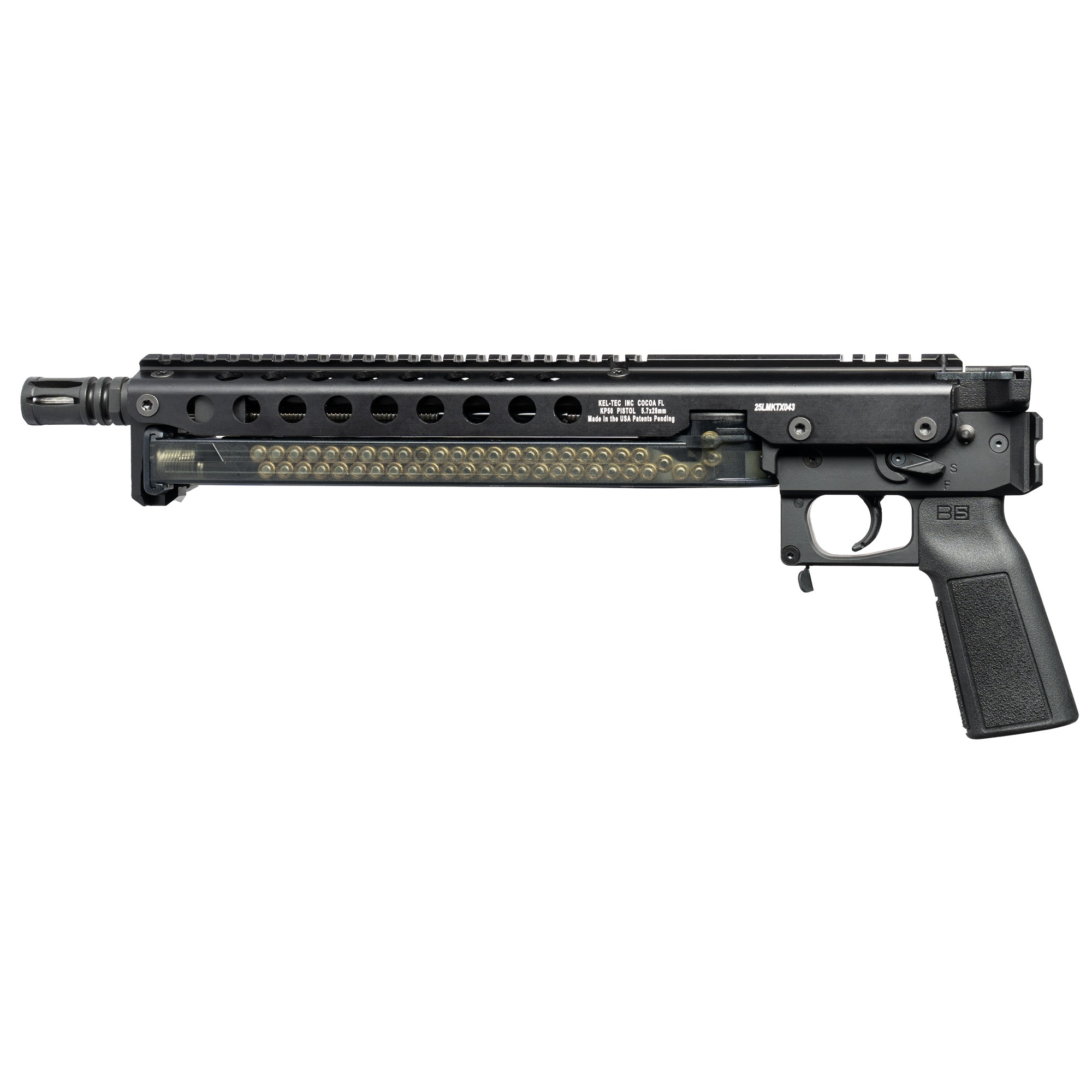 Kel-Tec KP50 5.7x28mm 9.6" 50rd Pistol