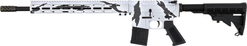GLFA AR15 450 BUSHMASTER 18" NIT BBL PURSUIT SNOW CAMO