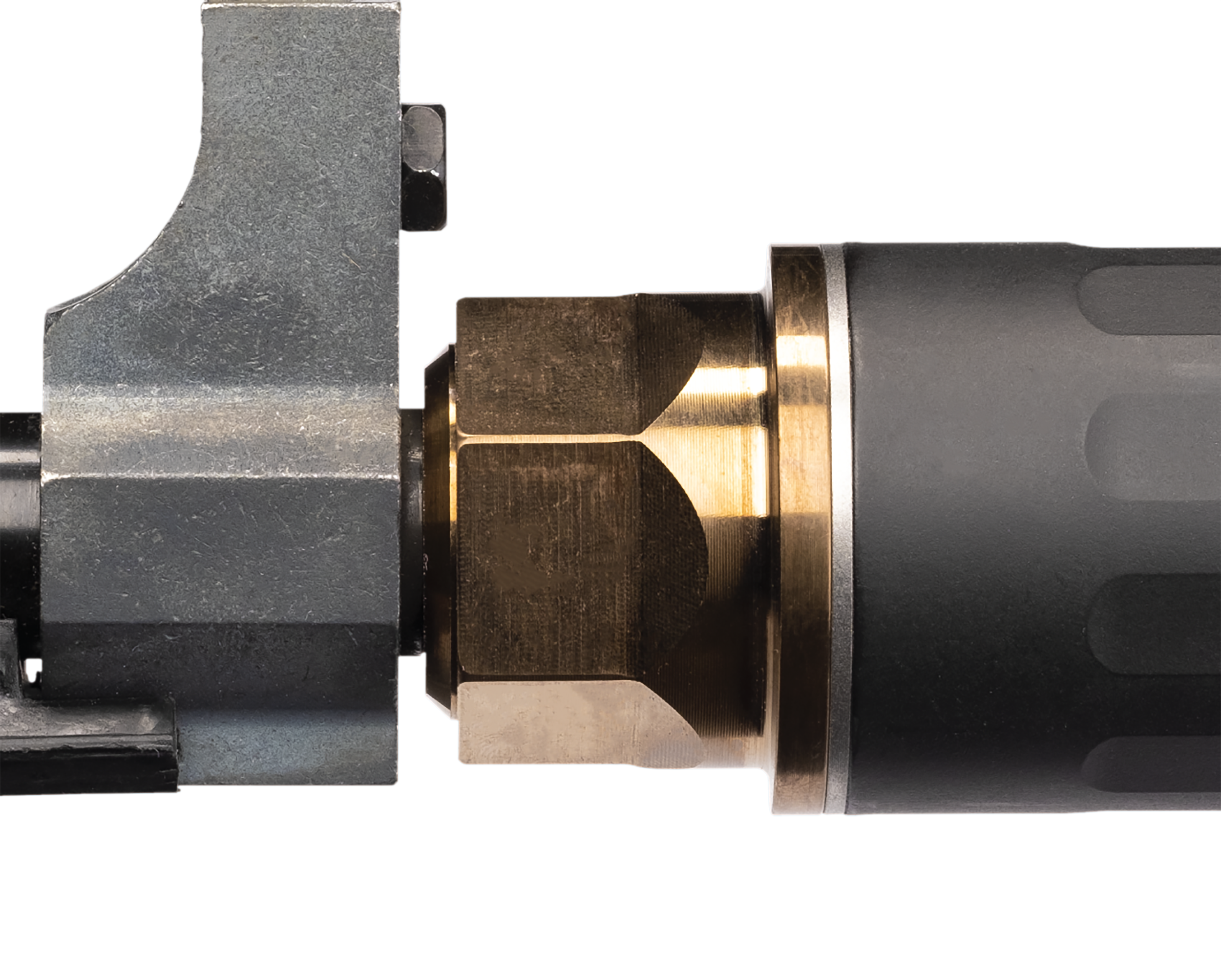 Q LLC PLANBASRBLACK Plan-B Silencer Mount Fits Steel Black