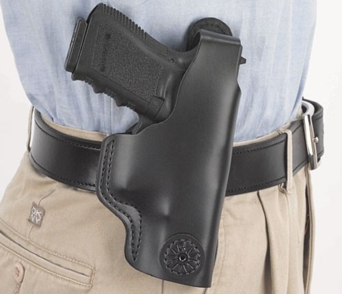 DESANTIS DUAL CARRY II HOLSTER IWB/OWB RH LTHR SIG P365 BLK
