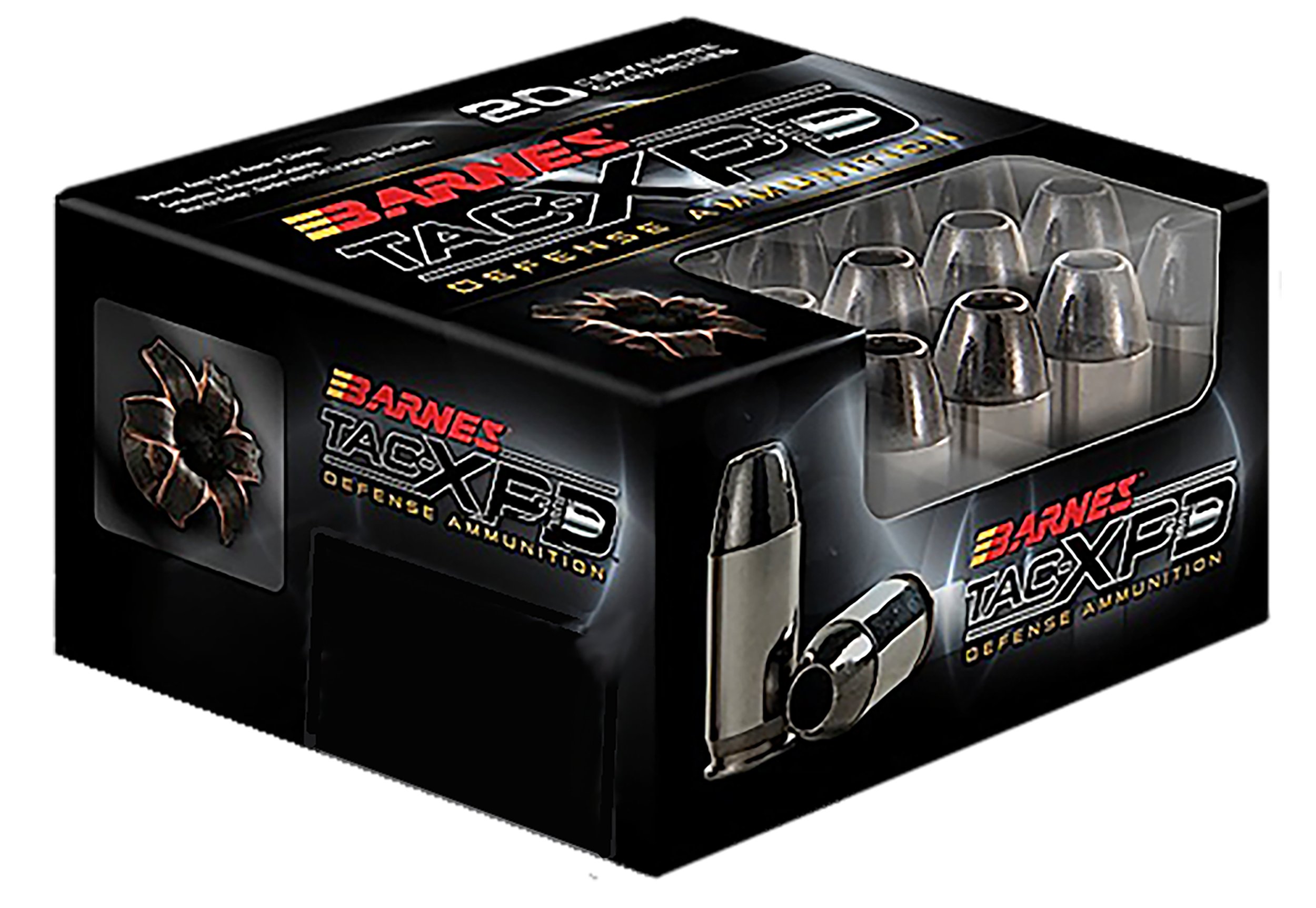 Barnes Bullets 21552 TAC-XPD Defense Handgun 380ACP 80gr 20 Per Box/10 Case