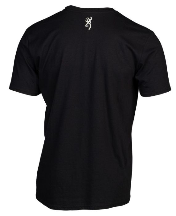 BROWNING SS T-SHIRT CONTOUR BLACK MEDIUM!