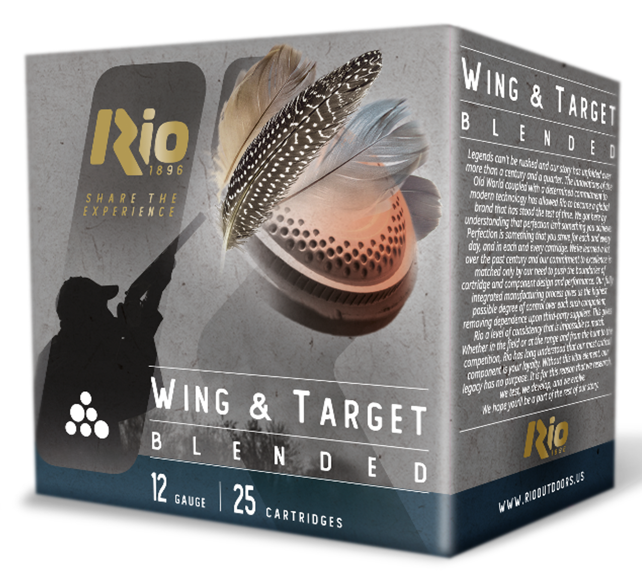 RIO WT2810075 WING&TARGT 12G 2 3/4 1 7.5 100/2