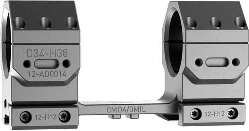 AUDERE SCOPE MOUNT ADVERSUS 34MM HIGH BLACK