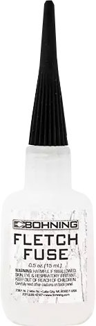 BOHNING GLUE FLETCH FUSE 1/2OZ BOTTLE