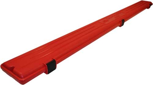 MTM GUN CLEANING ROD CASE RED HOLDS 4 RODS UP TO 47.5" LONG