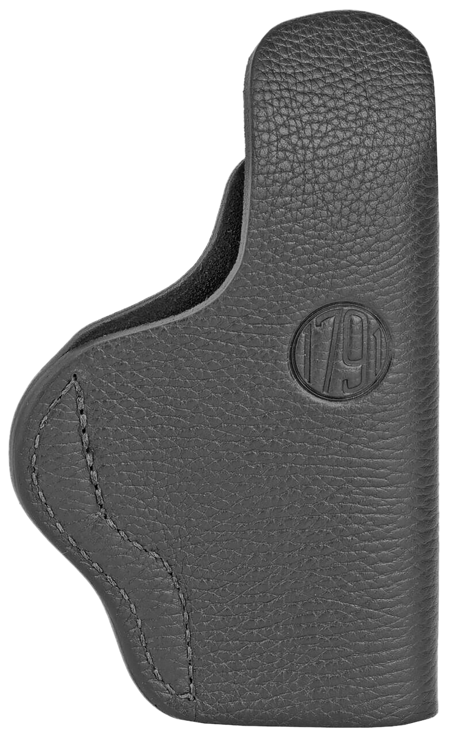 1791 Gunleather SCH4NSBL SCH  IWB Size 04 Night Sky Black Leather Belt Clip Compatible w/Glock 17/S&W M&P Shield/Springfield XD Left Hand