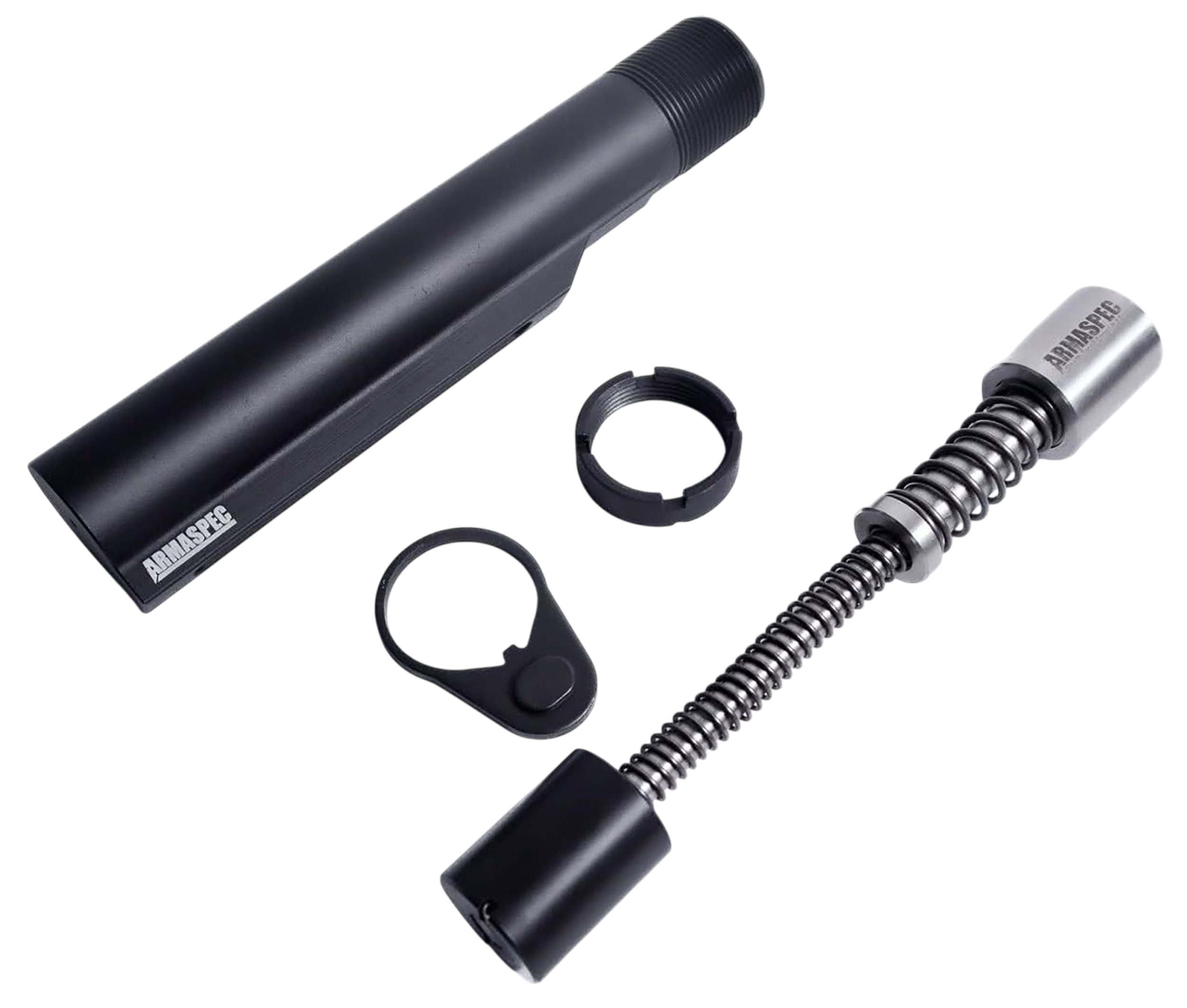 Armaspec ARM263-H SRS-H Buffer Tube Kit Black AR-15 Gen4