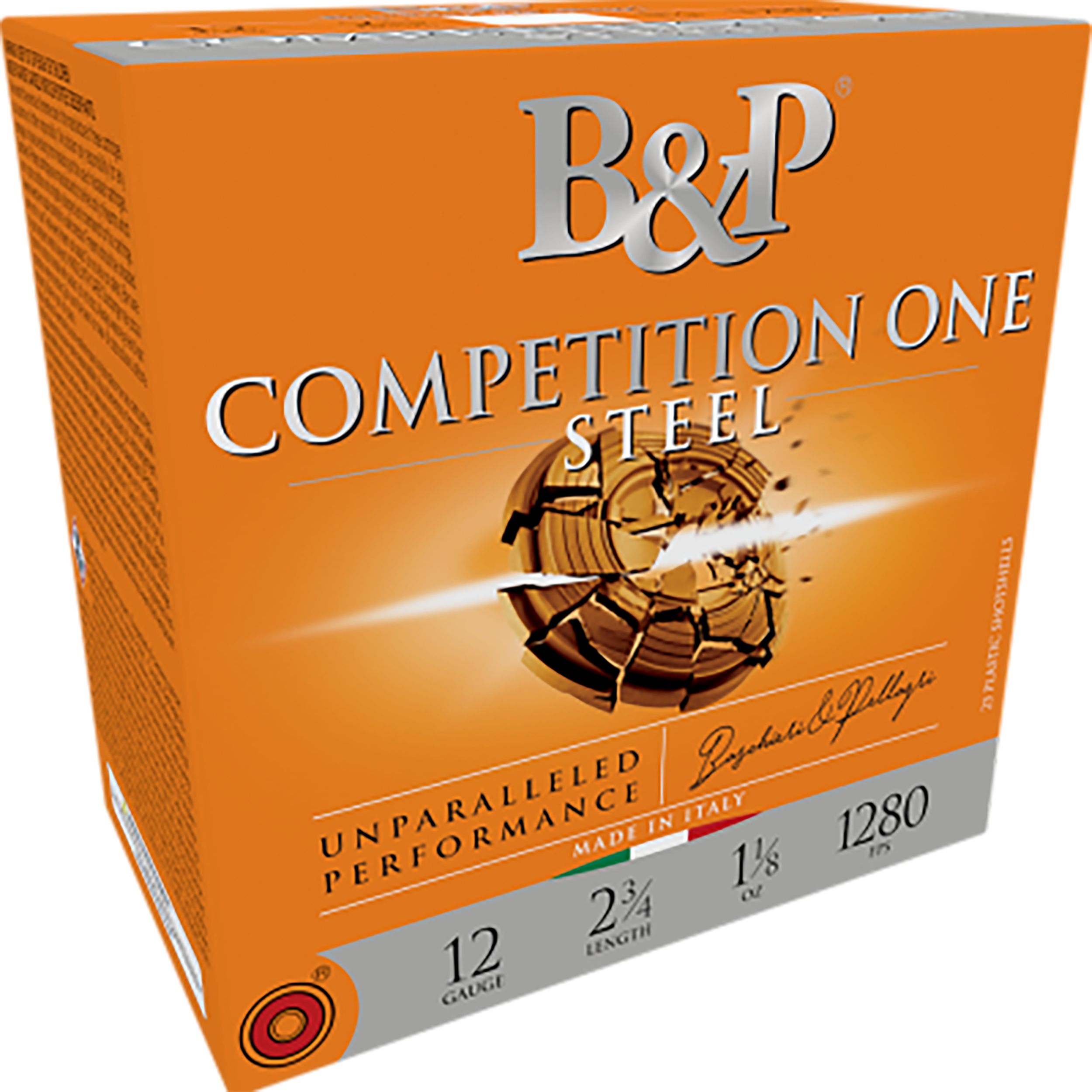 B&p Ammunition 12B18GC7 Competition One 12Gauge 2.75" 1 1/8oz 7.5Shot 25 Per Box/10 Case