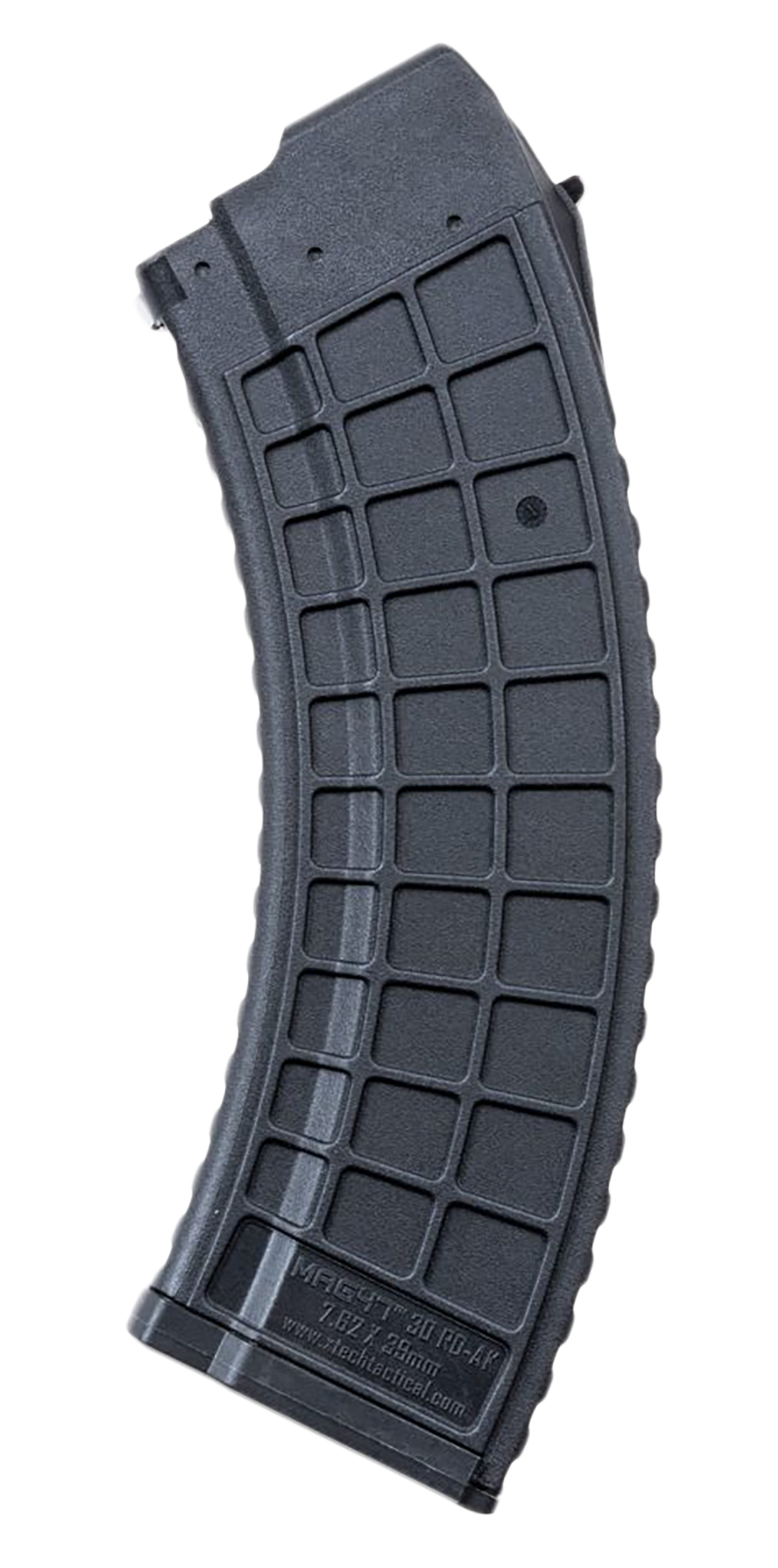 Xtech Tacitcal XTT1152BLKMAG47 Gen2 30rd Waffle 7.62X39 Fits AK-47 Black Stainless Steel