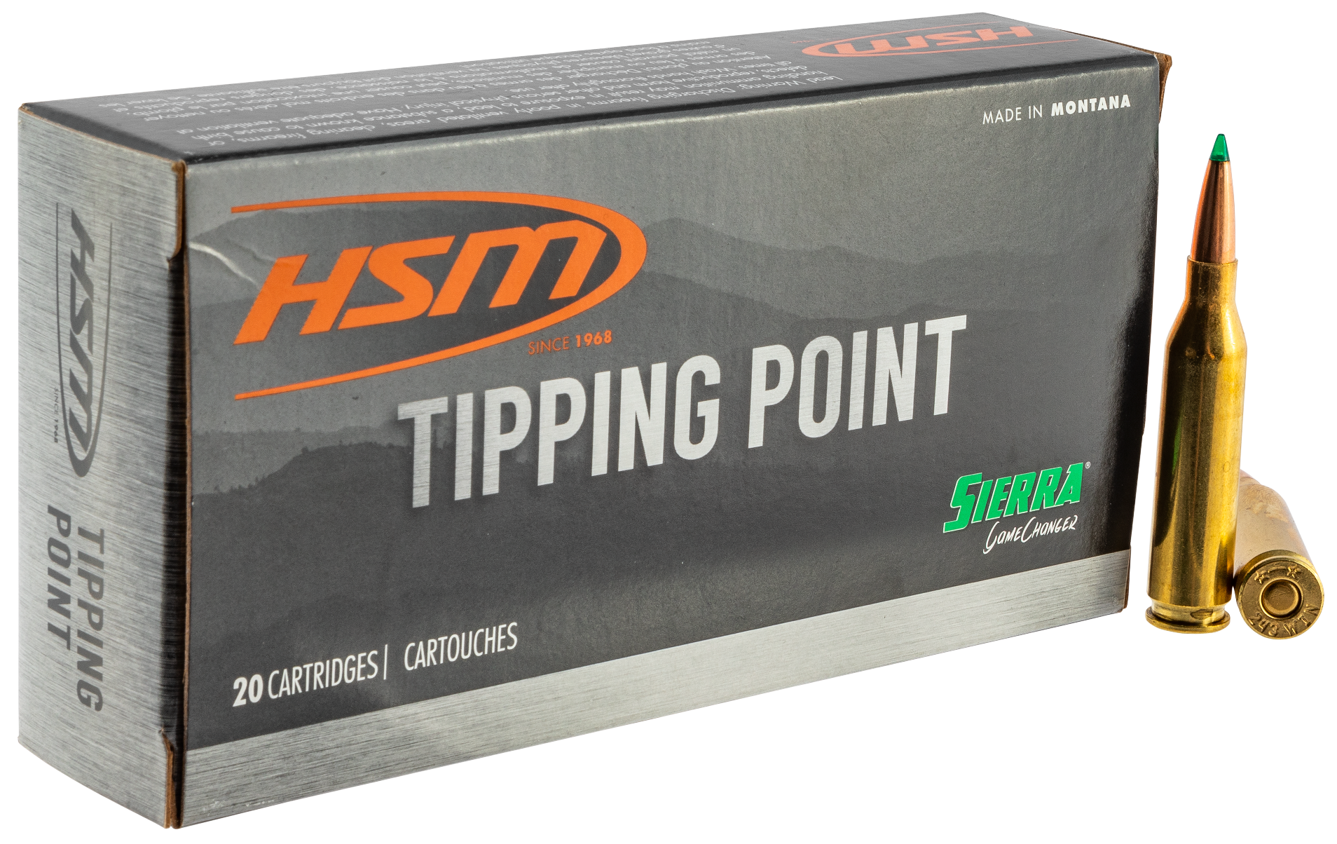HSM 300646N Tipping Point Super Shock Tip 30-06 Springfield 165 gr Hornady SST 20 Per Box/ 400 Case
