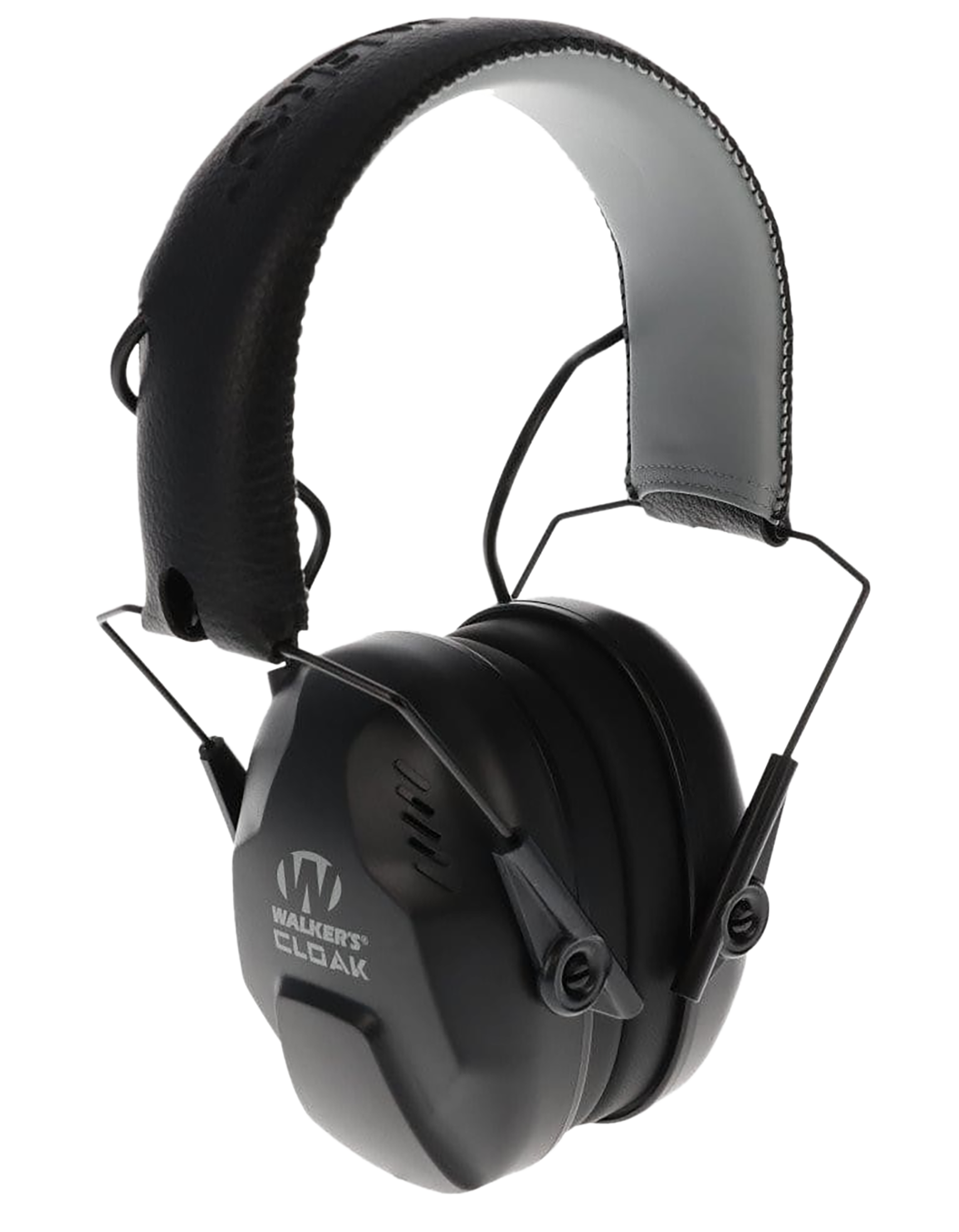 Walker's GWPCLKDM Cloak Dual Mic Electronic Muff Over the Head 23-25 dB Black