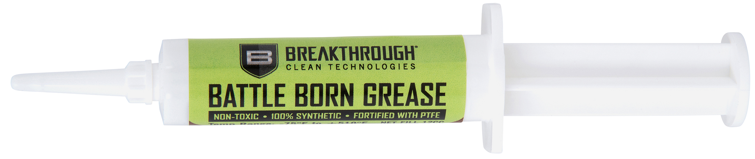 Breakthrough Clean BTG12CC Battle Born Grease 12 CC Syringe