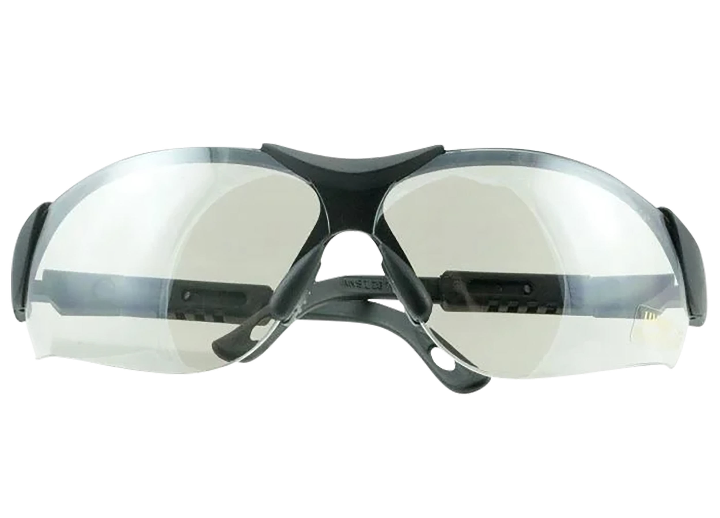 Walker's GWPXSGLCLR Sport Glasses Elite Adult Clear Lens Polycarbonate Black Frame