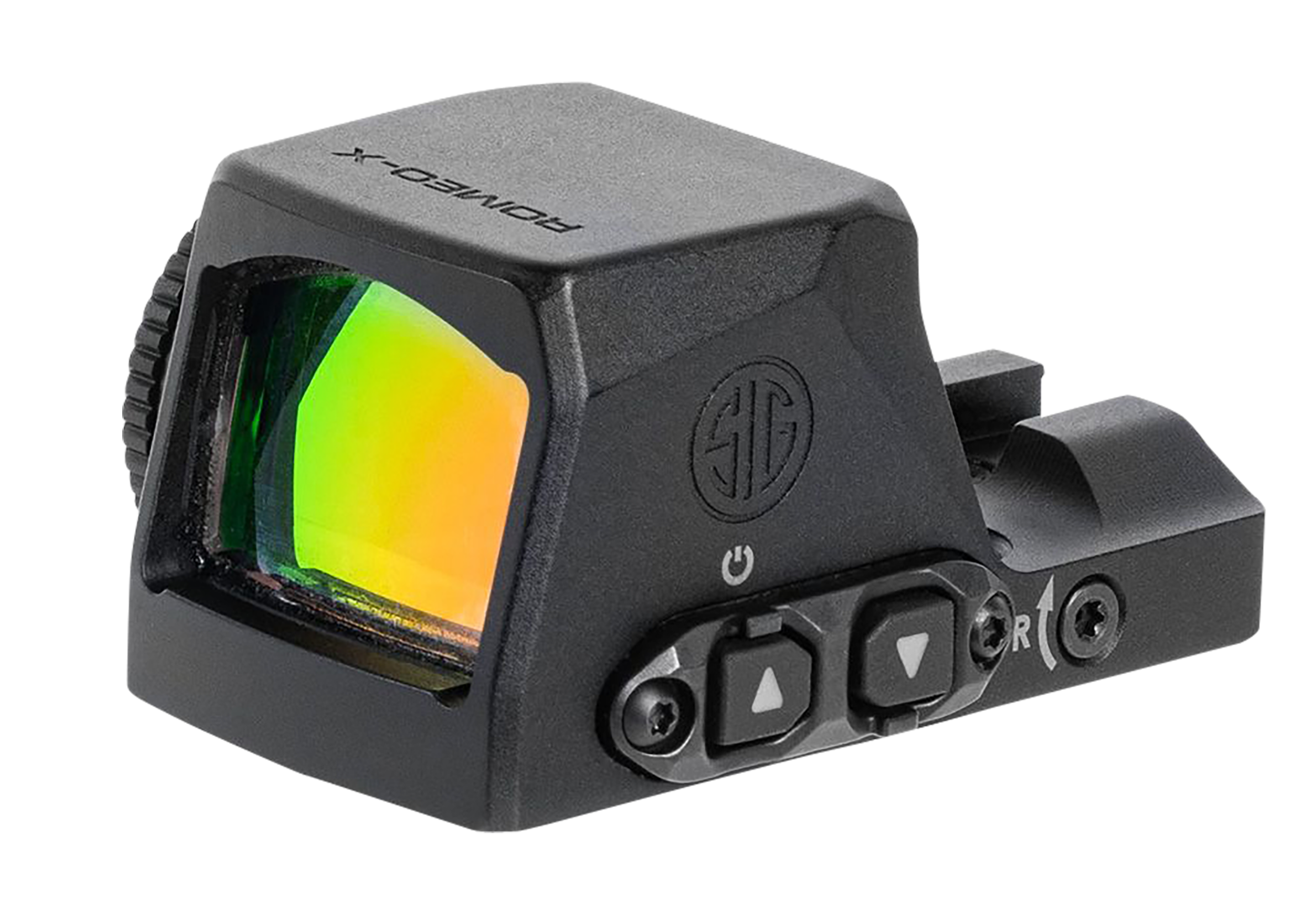 Sig Sauer Electro-Optics SORX1000 Romeo-X Pro Black Anodized 1 x 24 mm 2 MOA Red Dot/32 MOA Circle Multi Reticle