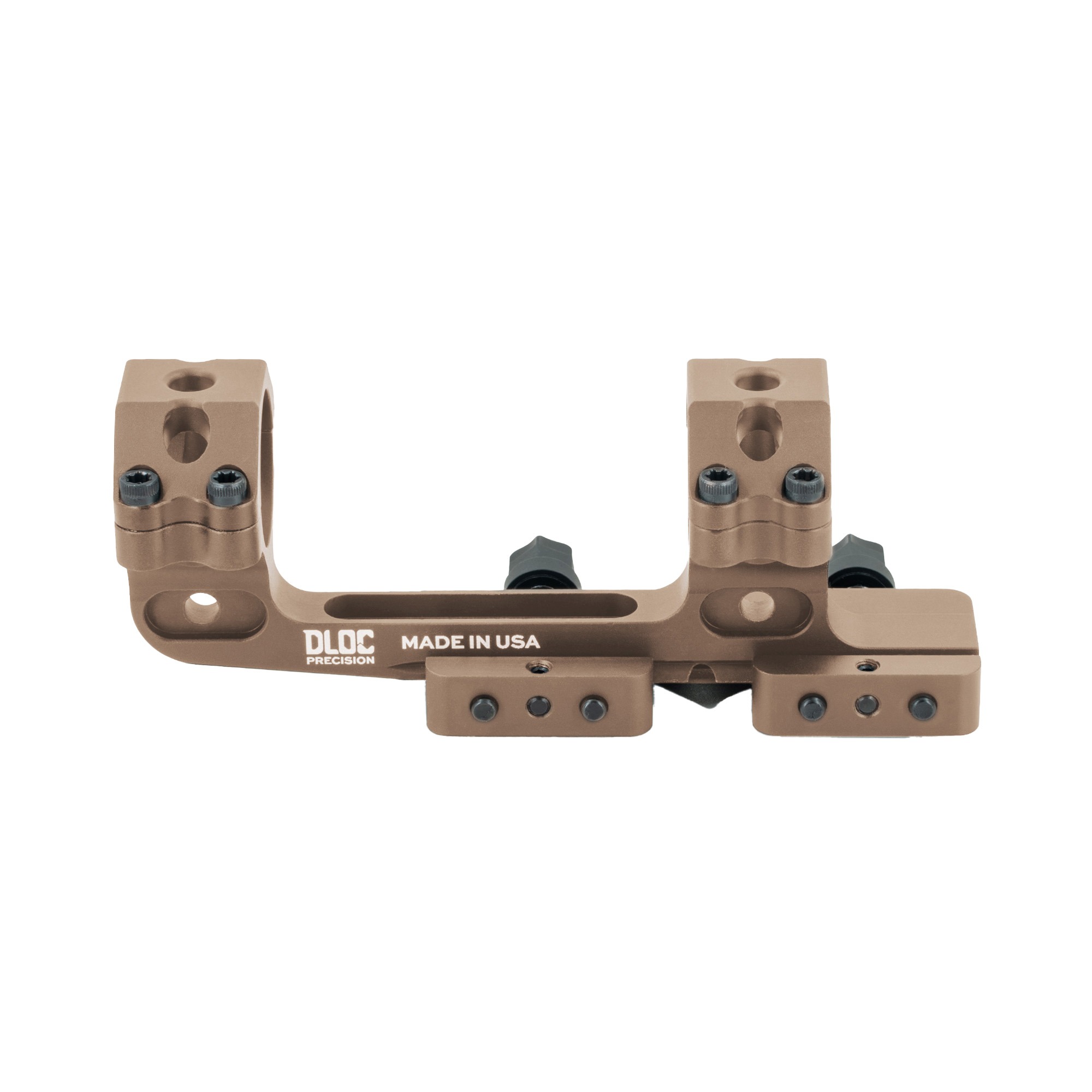 DLOC Precision 30mm Cantilever Scope Mount 1.63" Tan