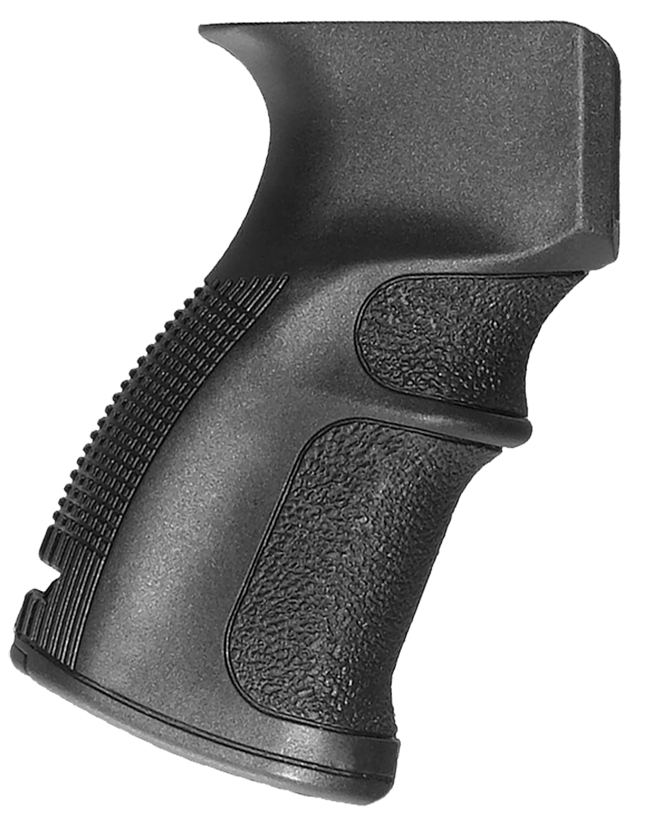 FAB Defense FXAG47B AG-47  Ergonomic Pistol Grip Fits AK-47/74/ AKS-74U Krinkov/ ATI Galil Fiberglass Reinforced Black Polymer