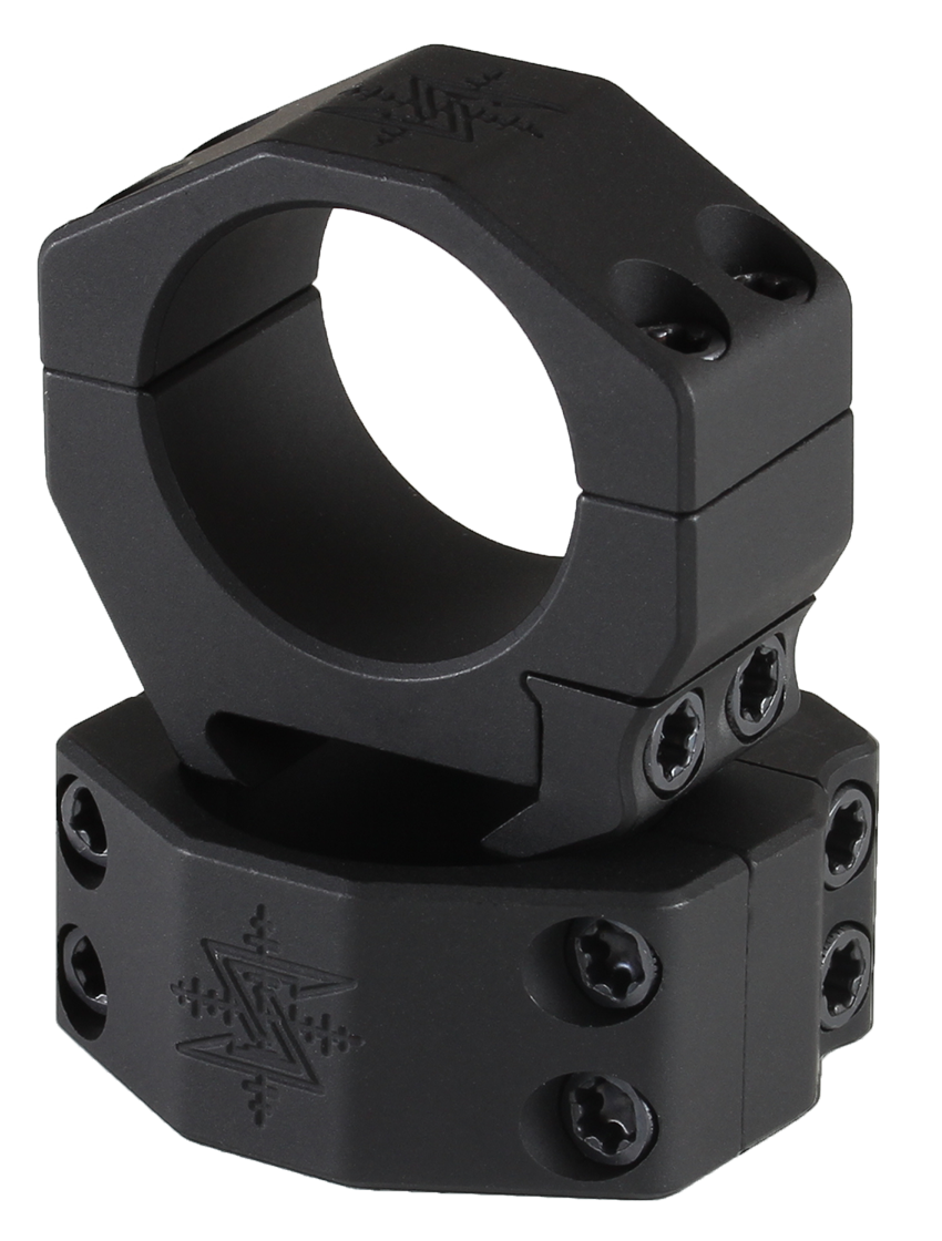 Seekins Precision 0010620016 Scope Rings  Matte Black 30mm Extra High