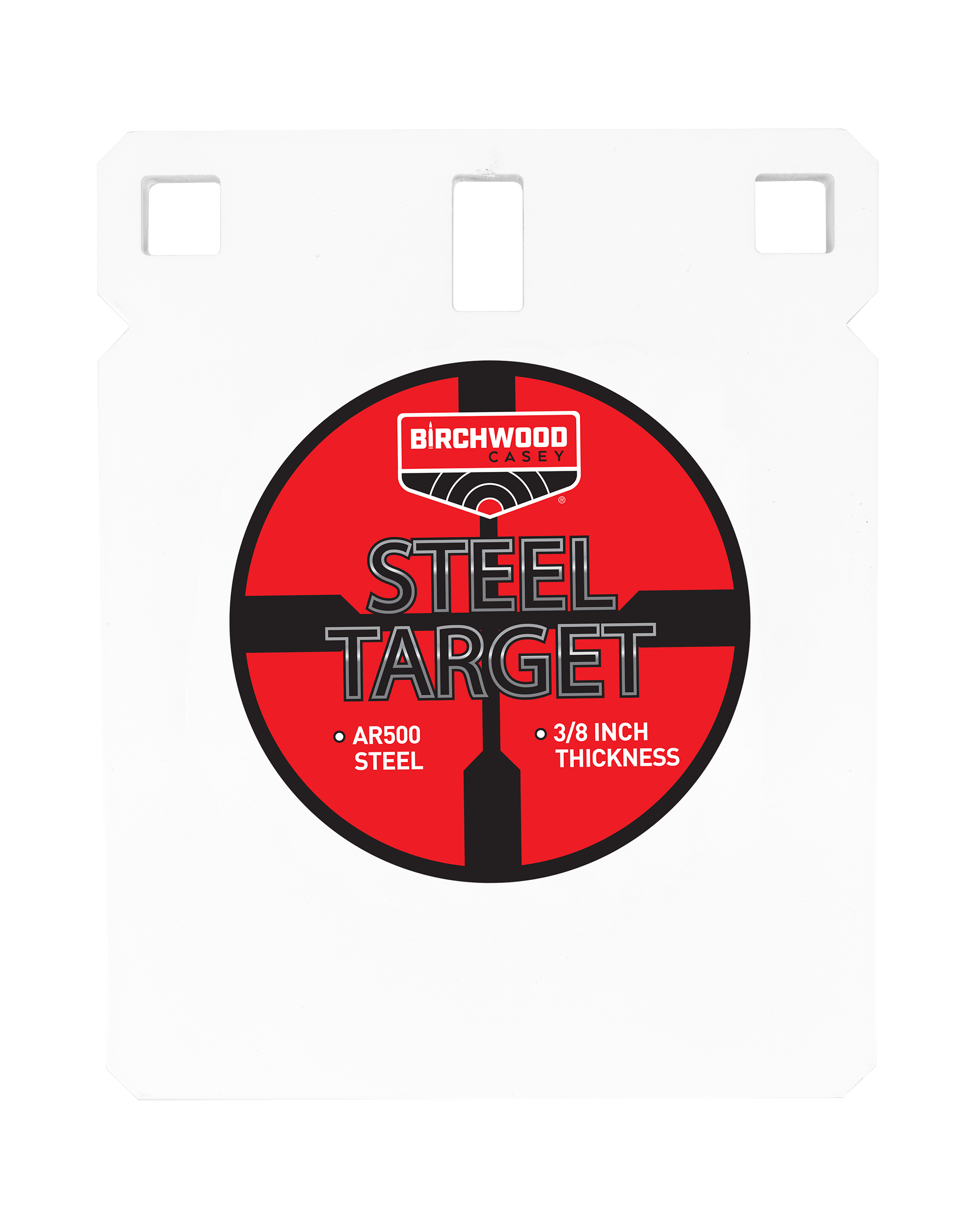 Birchwood Casey BC-SQR8-38 Centerfire Target 3/8" AR500 Steel 8" Square Gong