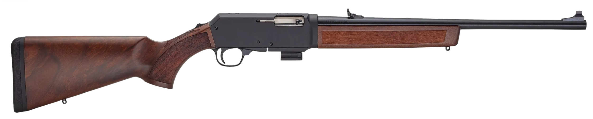 Henry H027N-H9G Homesteader  9mm Luger 10+1 16.37" Blued Steel Barrel, Black Hardcoat Anodize Receiver Drilled & Tapped, American Walnut Fixed Stock