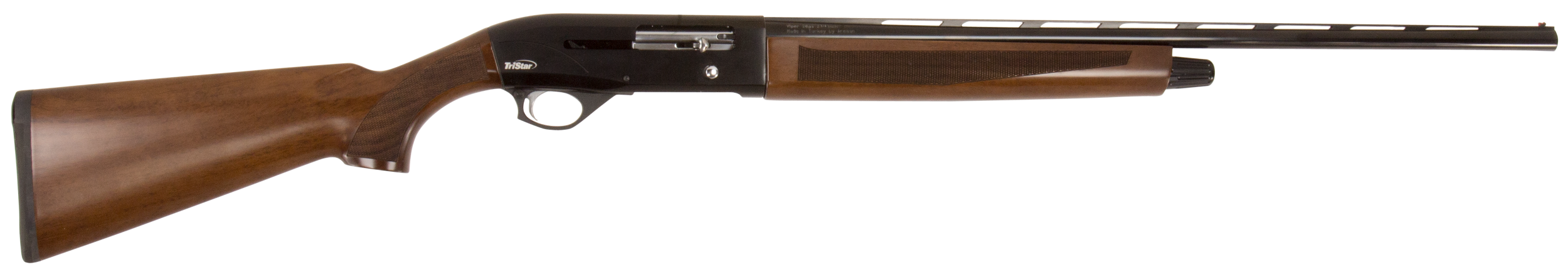 TriStar 24117 Viper G2  Full Size 16 Gauge Semi-Auto 2.75" 5+1 28" Black Vent Rib Barrel, Black Stainless Steel Receiver, Turkish Walnut Stock, Right Hand