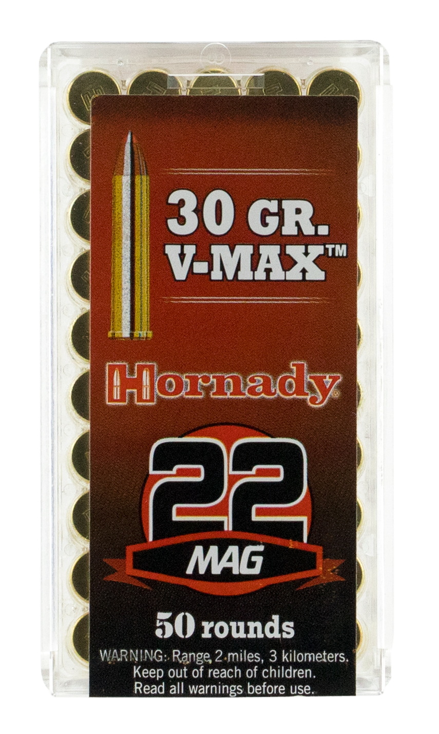 Hornady 83202 Varmint Express  22 WMR 30 gr Hornady V Max 50 Per Box/ 40 Case