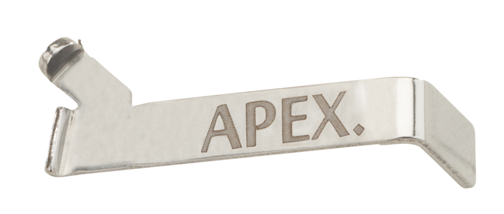 Apex Tactical 102103 Performance Connector Compatible w/Glock Pistol, Silver Metal