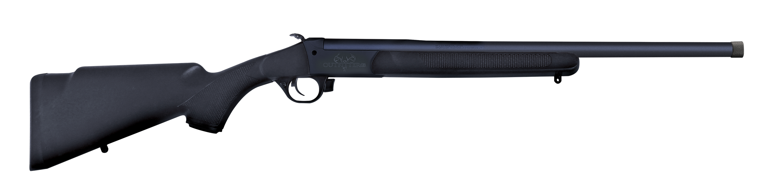 Traditions CR450030 Outfitter G3 450 Bushmaster 22" Drilled & Tapped Receiver Black Synthetic Stock