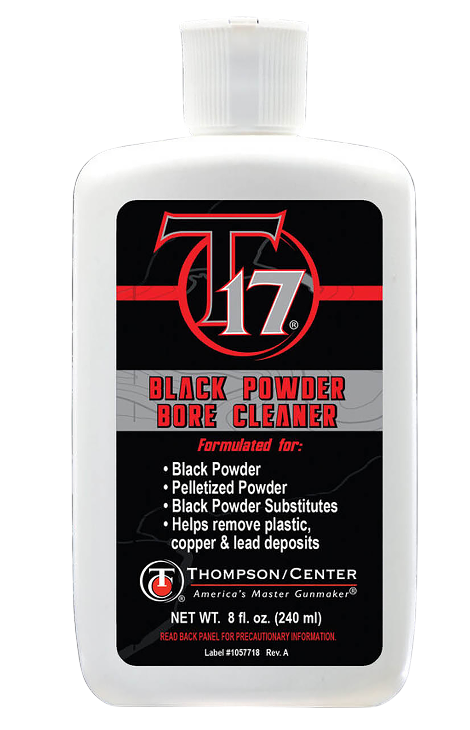 Thompson Center Arms, LLC 9027R T17 Bore Solvent 8oz Squeeze Bottle