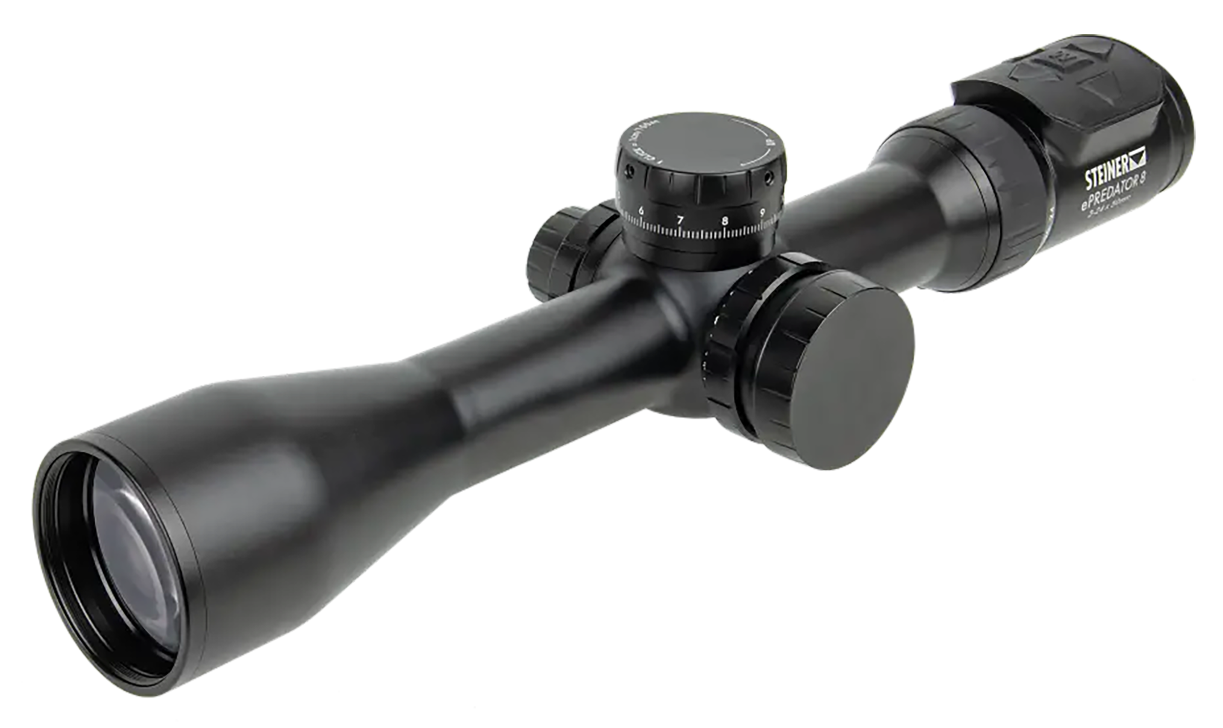 Steiner 3103 ePredator 8 Black 3-24x50mm, 34mm Tube Illuminated 4A-I Reticle