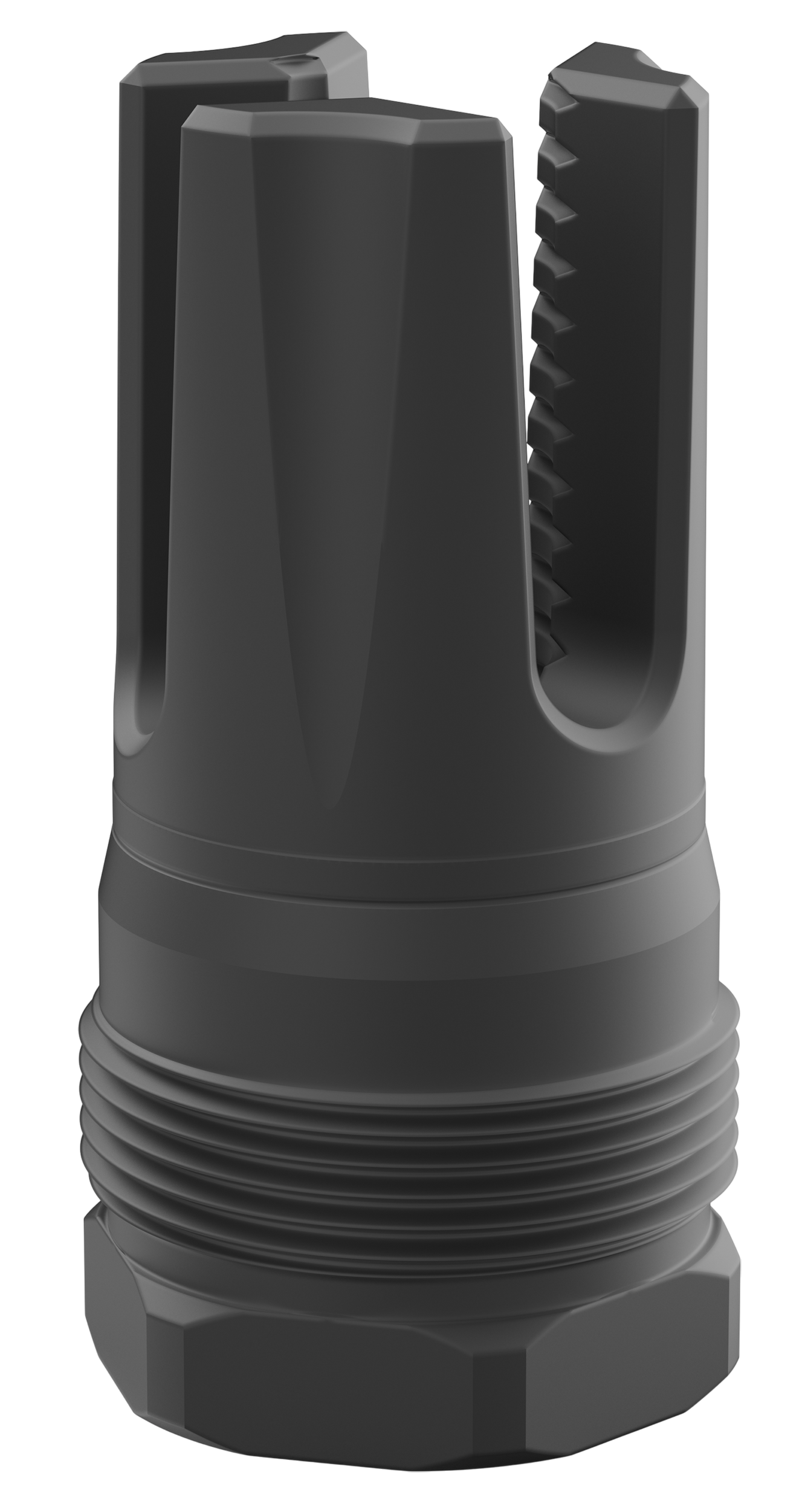Breek Arms BRK4415 Scorch 3-Prong Plan B Black Nitride Steel 1/2"x28 Threads 223 Cal/5.56mm