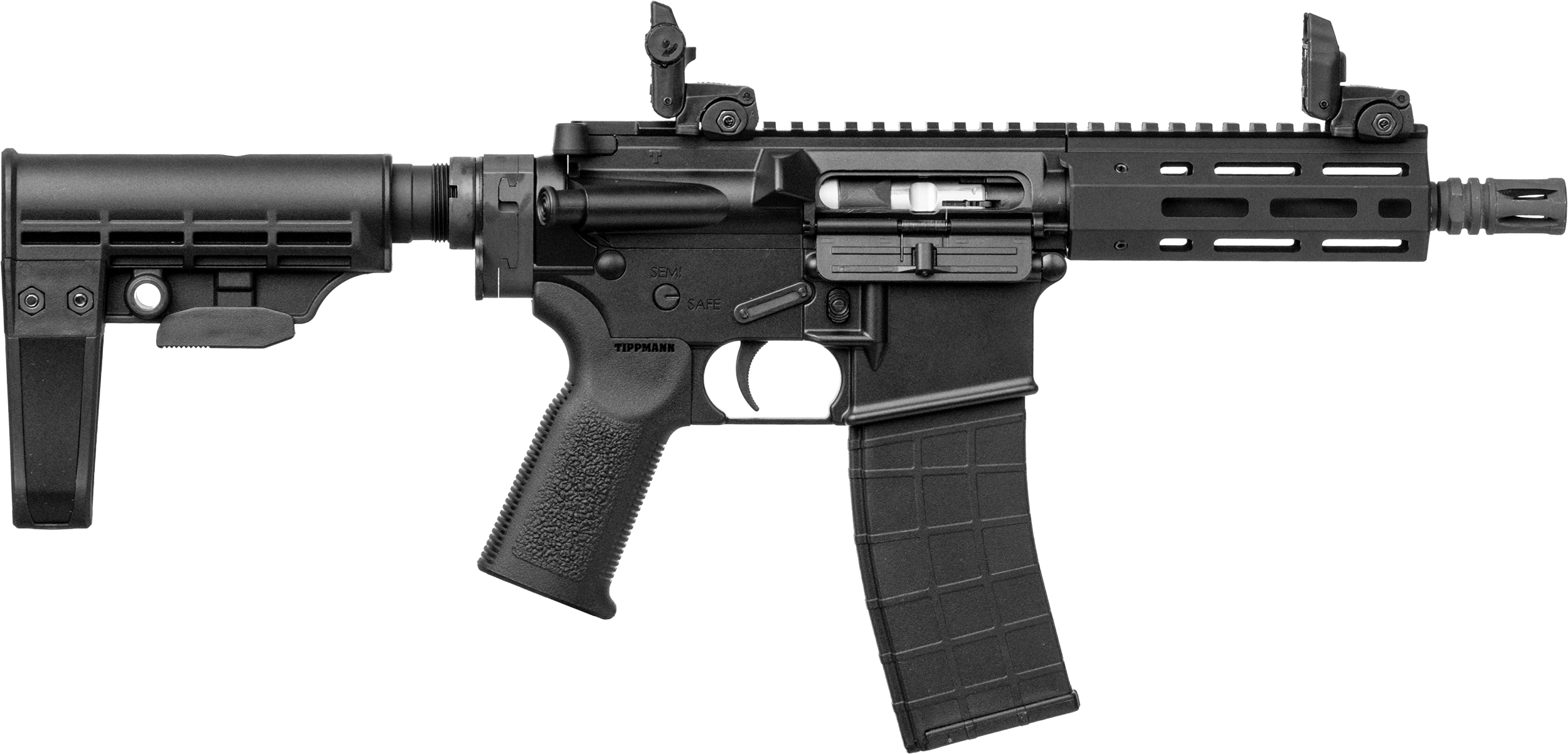 TIPPMANN A101124 M4-22 BUGOUT  22LR  7"  25R   BLK