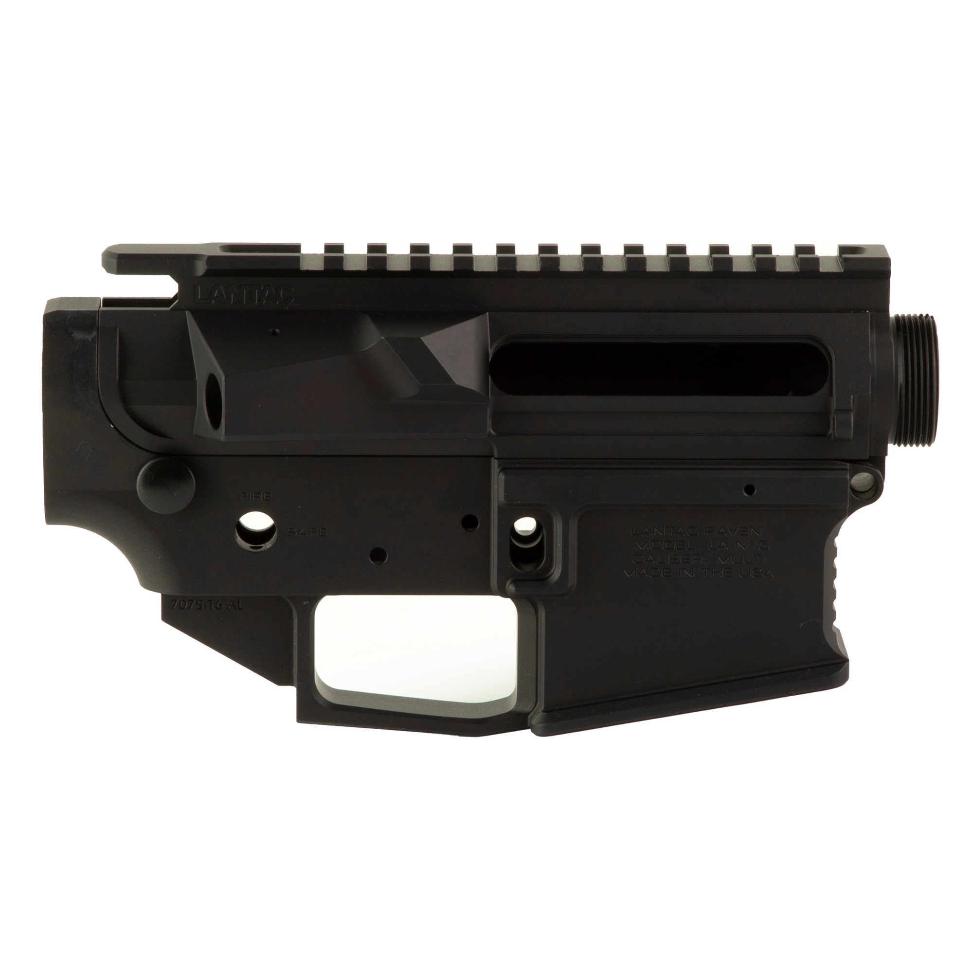 LANTAC RAVEN BILLET RECEIVER SET BLK