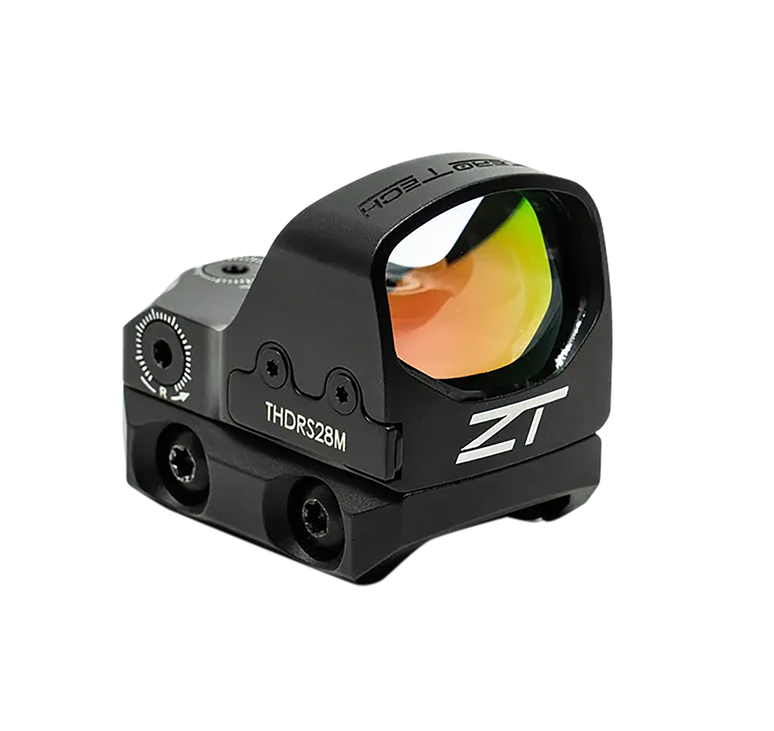 Zero Tech Optics THDRS28ML Thrive HD Black 1x 28mm x 20mm