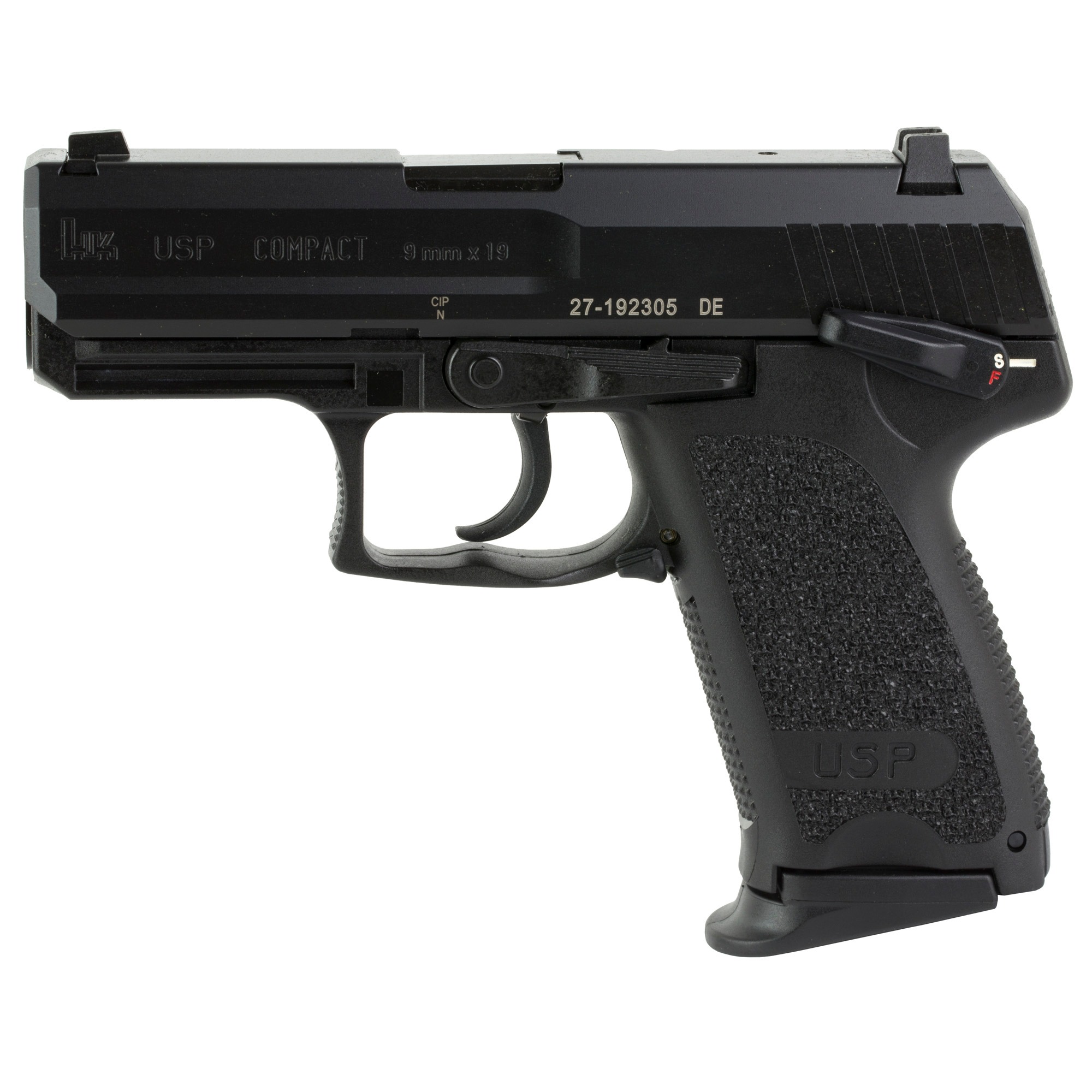 HK USP-C 9MM 3.58" 13RD V1 DA/SA