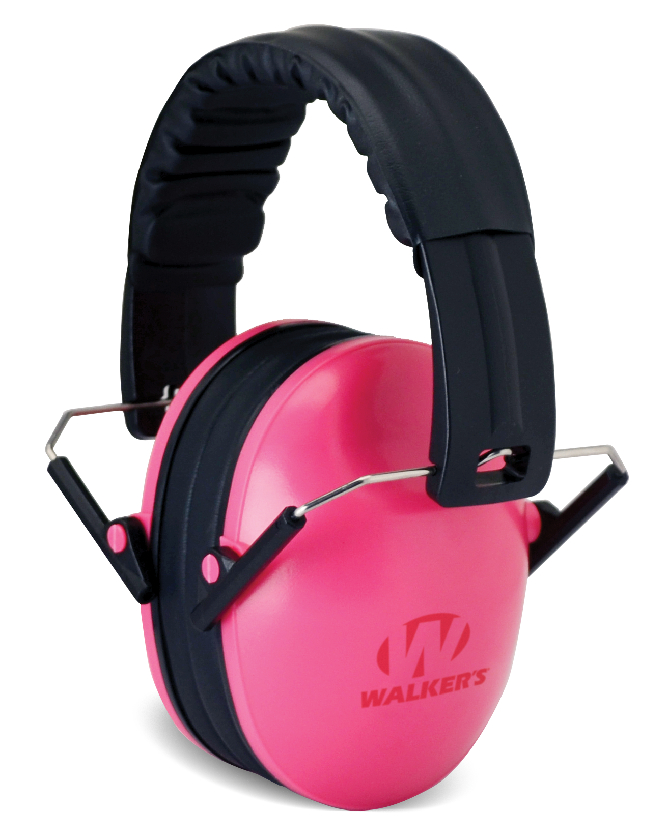 Walker's GWPFKDMPK Youth Passive Muff 23 dB Over the Head Pink/Black Polymer