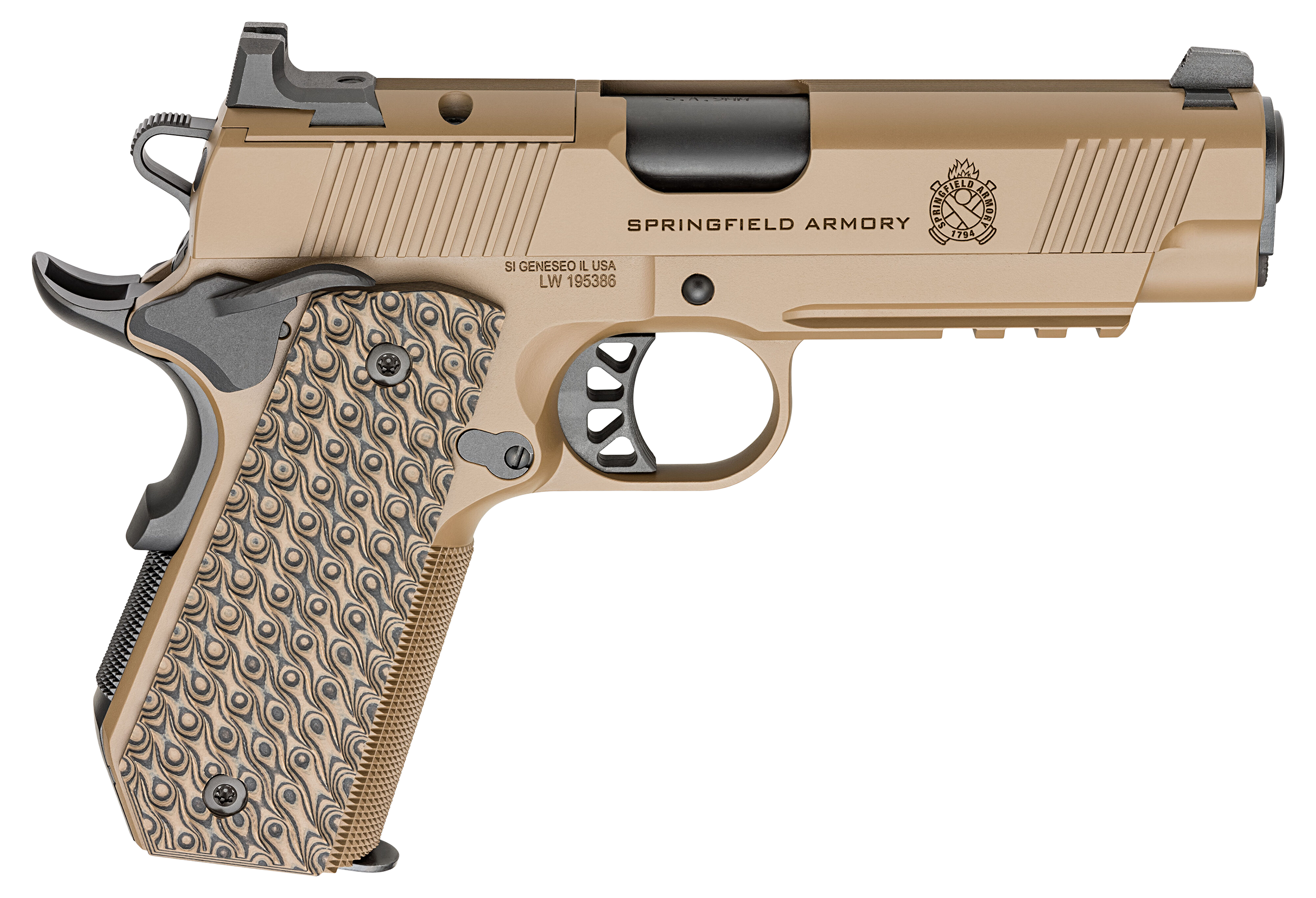 SPG PC9127LRCBCCAOS 9M TRP 1911 CRYCT LTRL 4.2 COY