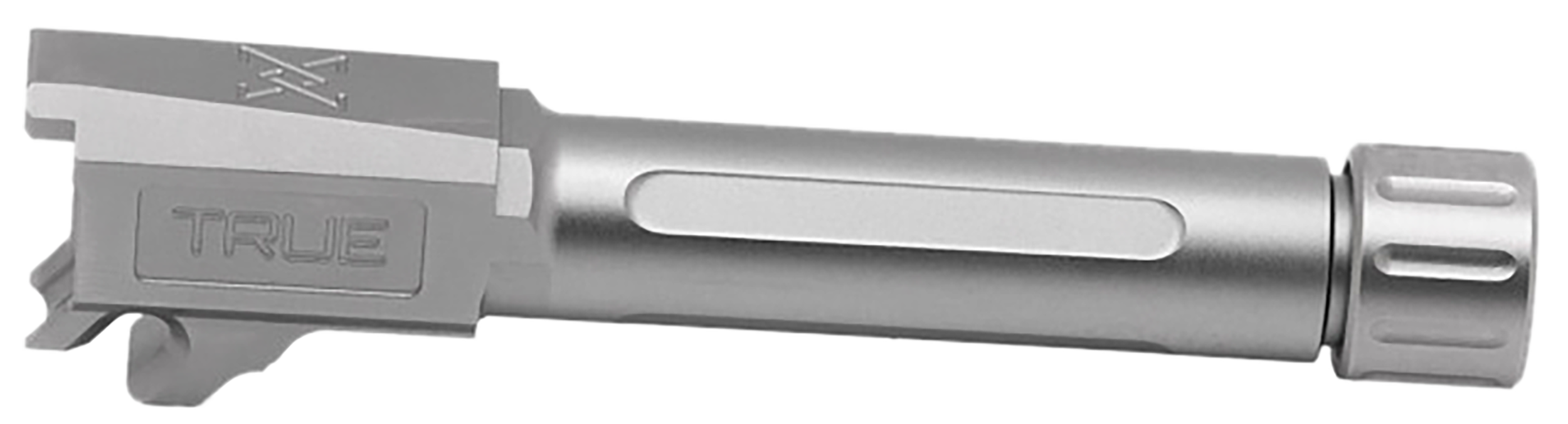 True Precision Inc TPP365BXT .22 Cal  9mm 3.10" Threaded Satin Stainless Steel, Fits Sig P365/P365 SAS/P365X