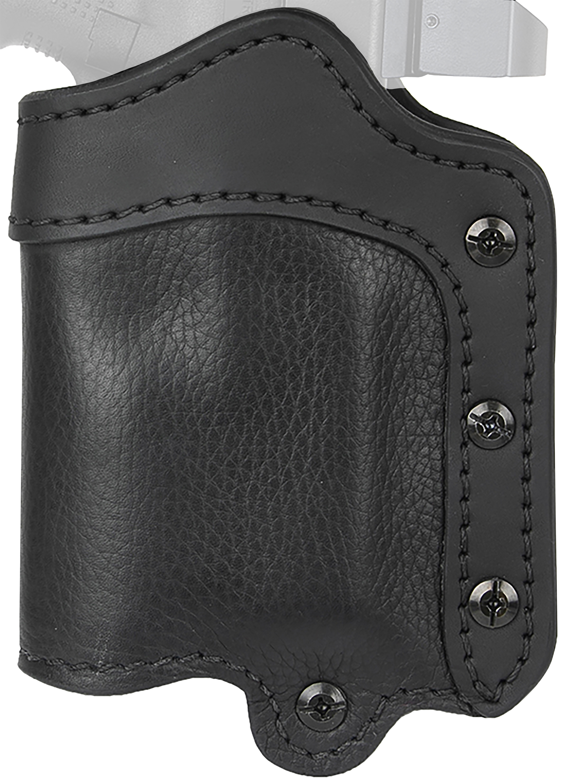 1791 Gunleather UCLB21NSBR Ultra Custom Light Bearing OWB Size 2.1 Night Sky Black Leather Belt Loop Compatible w/Glock 17/S&W M&P Shield/Springfield XD Right Hand