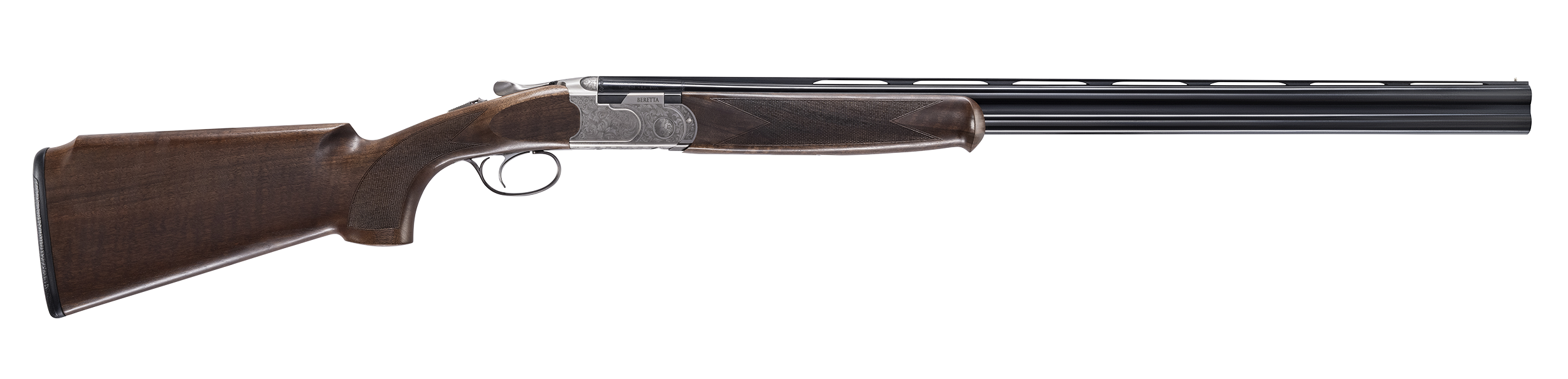 Beretta USA J686F2028V 686 Vittoria Silver Pigeon I 20 Gauge 2rd 3" 28" Blued Over/Under Vent Rib Barrel, Silver Engraved receiver, Grade II Walnut Stock, Right Hand