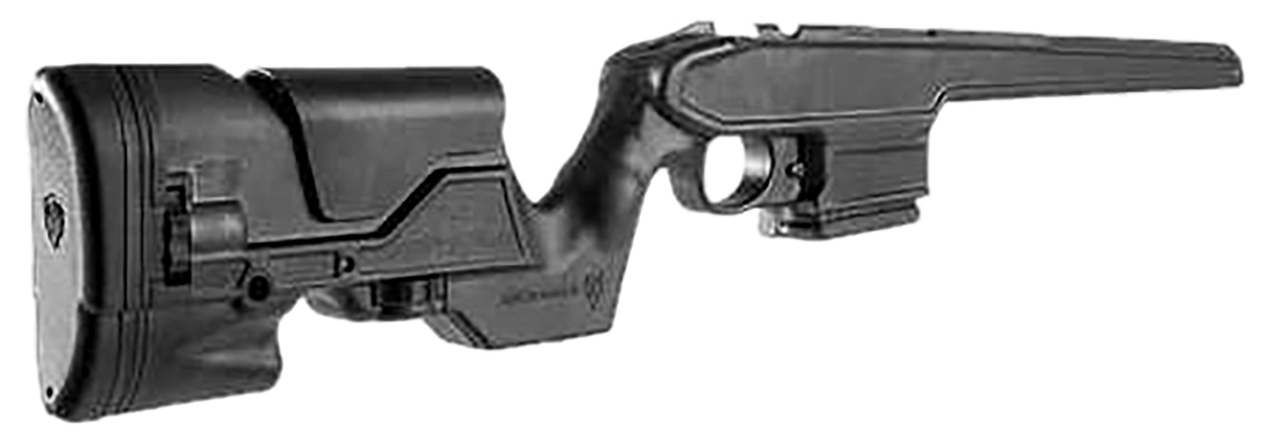 Archangel AA98 Precision Stock  Black Synthetic Fixed with Adjustable Cheek Riser for Mauser K98