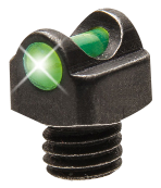 TruGlo TGTG954BG StarBrite Deluxe Bead  Black | Green Fiber Optic Front Sight 3-56" Threads